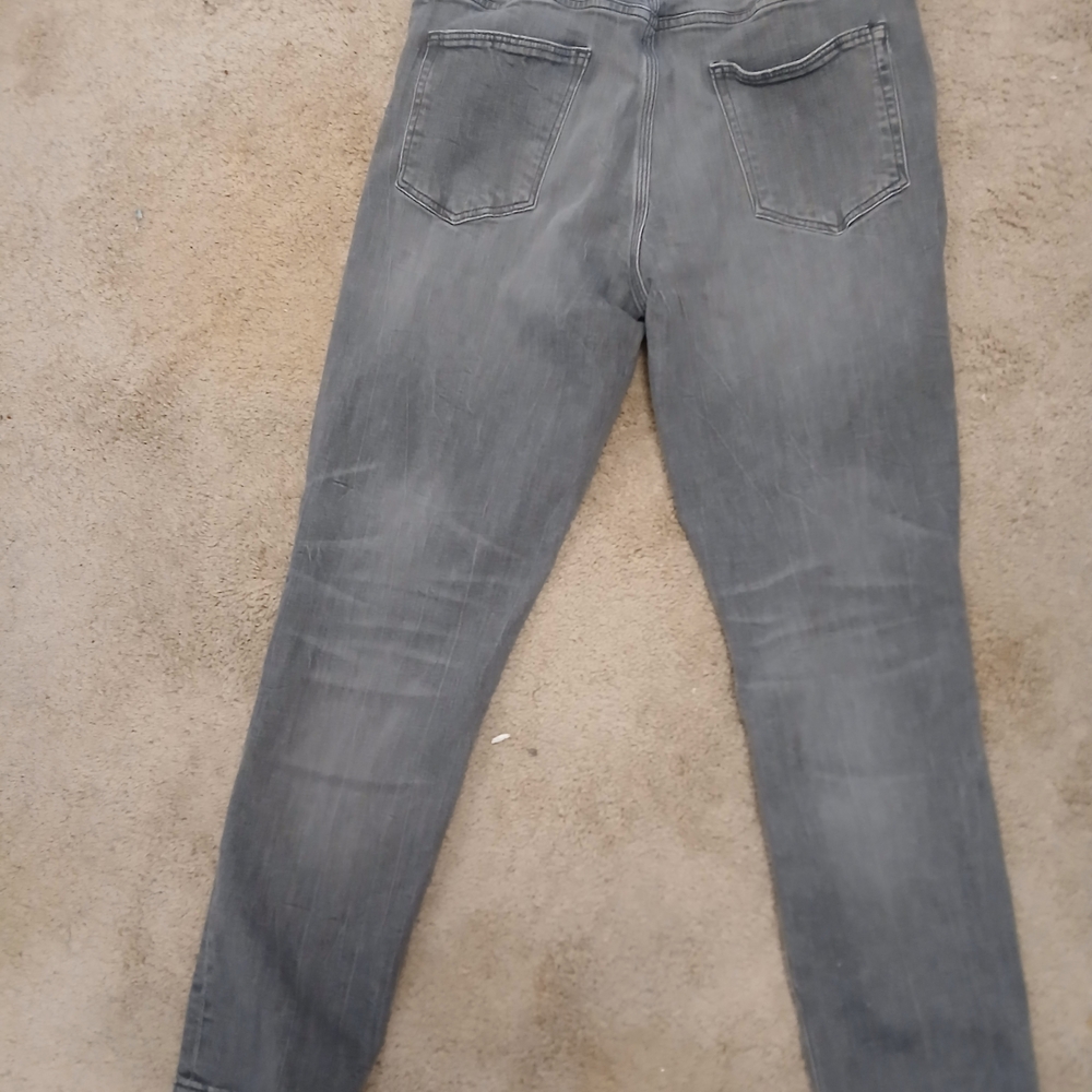 River Island Gray Slim Jeans